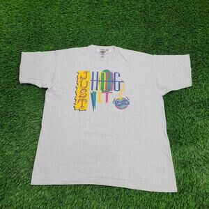 Vintage Fruit-Of-The-Loom Shirt Womens XL 22x26 Gray